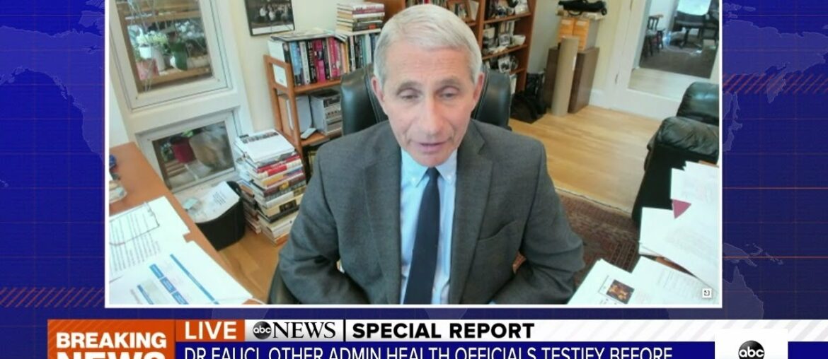 LIVE: Dr. Anthony Fauci, CDC Dir. Dr. Robert Redfield Testify At Senate Hearing On Coronavirus