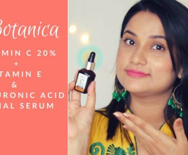 StBotanica Vitamin C 20% + Vitamin E & Hyaluronic Acid Professional Facial Serum Review