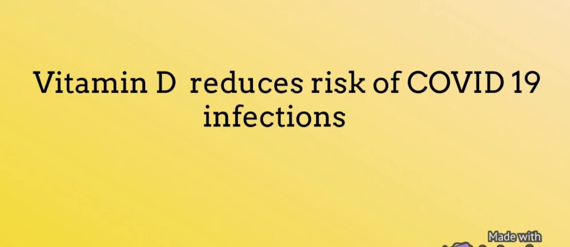Vitamins which reduces COVID 19
