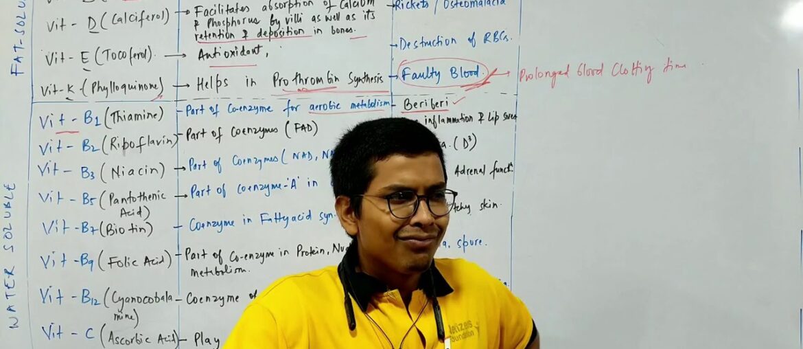 13 05 2020 10th Nutrition in Animals  Vitamins