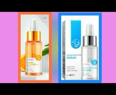 LAIKOU Vitamin C & Hyaluronic Acid HA Serum Review from Me Sarah