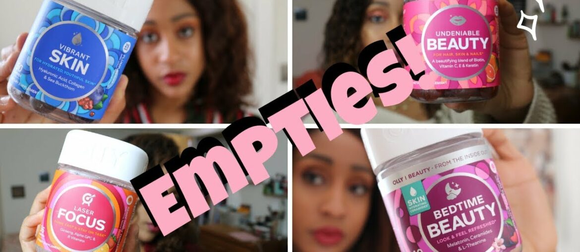 Olly Vitamin Empties