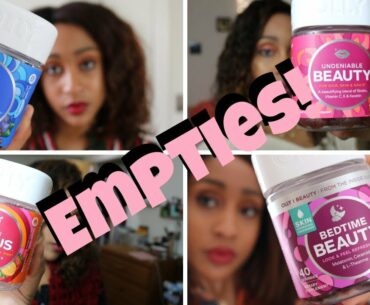 Olly Vitamin Empties