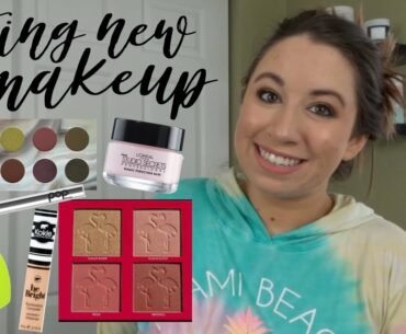 TESTING NEW MAKEUP FROM BOXYCHARM, IPSY & TARGET
