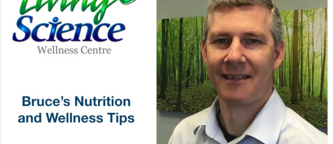 Bruce Bonner MASc, RNCP nutrition tips for Vitamin D on Living Science Clinic TV