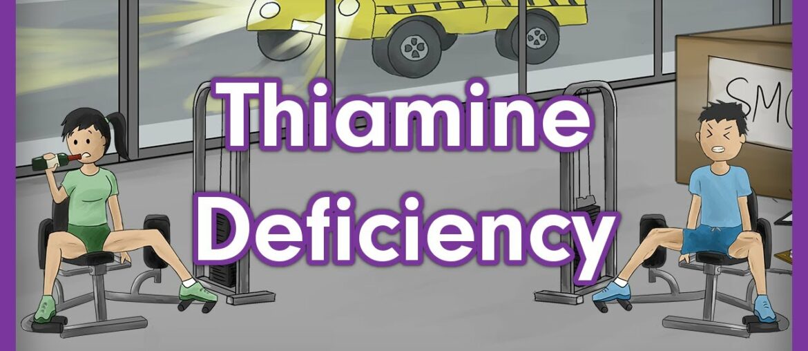 Thiamine Deficiency (Vitamin B1) - USMLE Step 1 Pathology Mnemonic