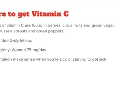 MICRONUTRIENTS || 4  Vitamin C