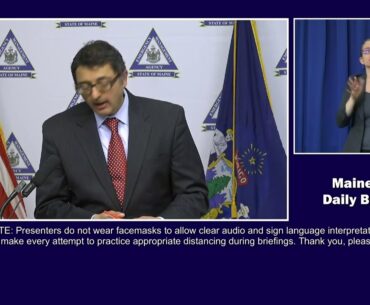 Maine Coronavirus COVID-19 Briefing: Wednesday, May 13, 2020