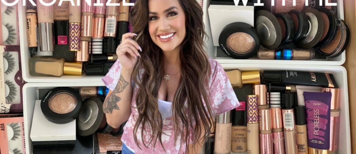 Organize with me + Makeup Collection 2020 + Chit Chat
