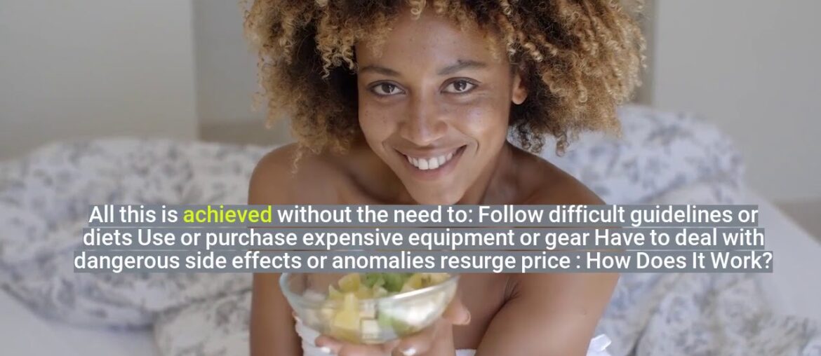 resurge price :  BE CAREFUL!!!!!  Do Not Buy This  Weight Management Supplement Until You  See...