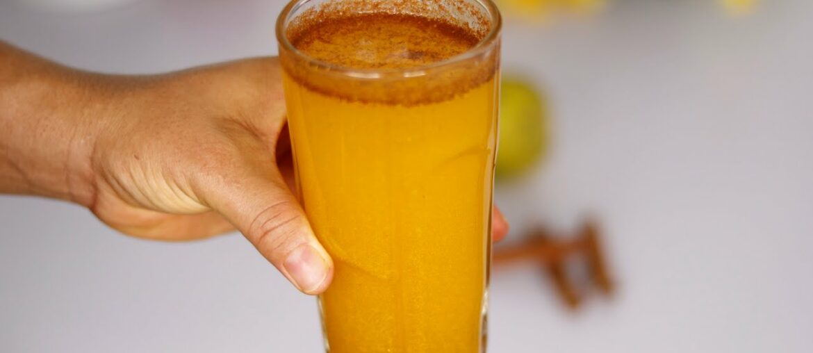 FLAT TUMMY WITH TURMERIC DETOX DRINK | FAT FLUSH OVERNIGHT