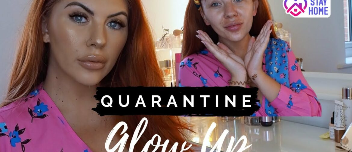 QUARANTINE GLOW UP | EVERYDAY MAKEUP | PREGNANCY MAKEUP