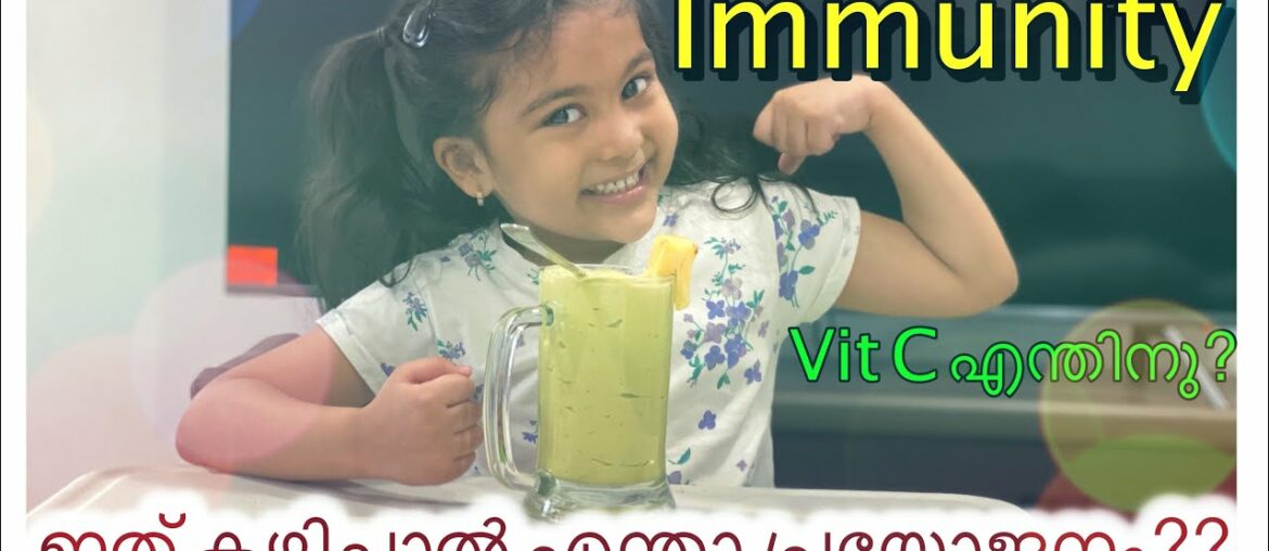 Will Vit C prevent COVID -19?Whats Vit C for?  Vit C rich Smoothie - Immunity Booster