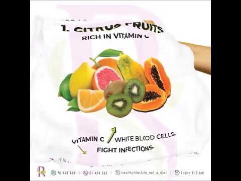 Foods that build ur immune system against the corona virus  (covid-19)