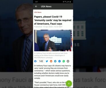 Covid-19 Immunity Cards May Be Required Of Americans(GMS_SoulMelody)