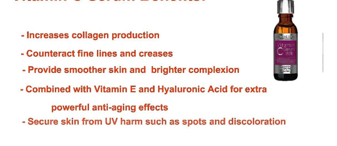 Anti Aging Vitamin C Serum - Herbalistic Nutrition