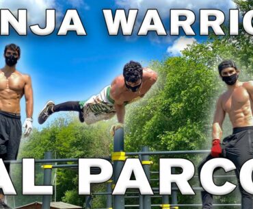 ALEX SI E' GIOCATO LA SPALLA.  NINJA WARRIOR AL PARCO DI CANTU' !