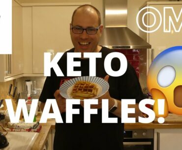 How to Make Keto Waffles. Low Carb Waffles Only 4g Carbs. Keto Diet