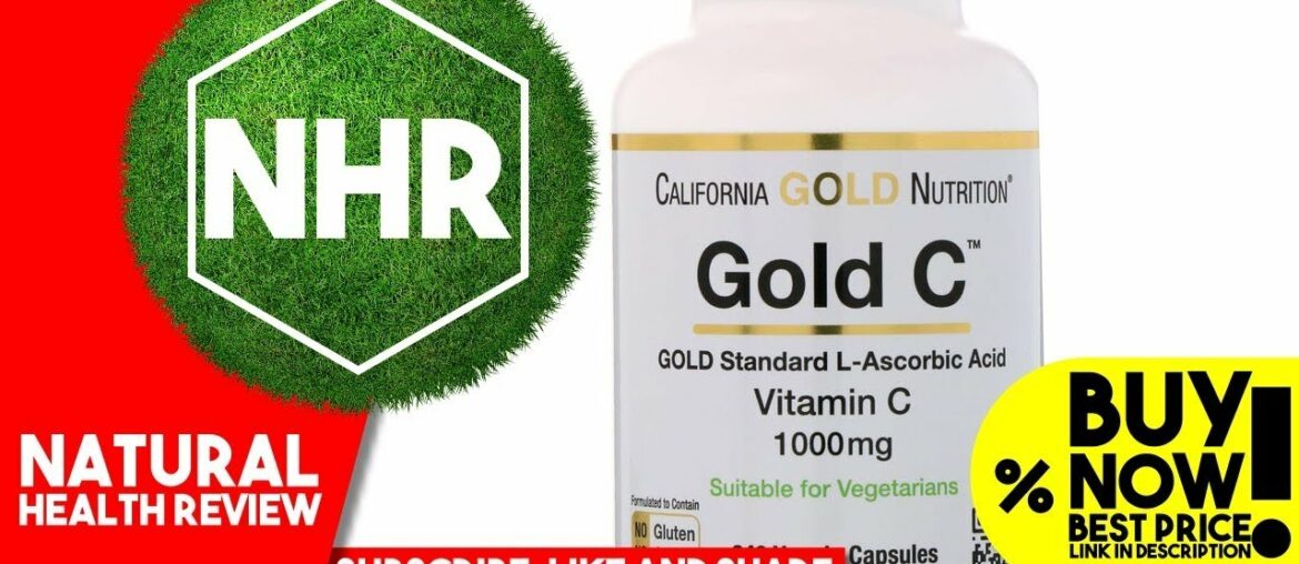 California Gold Nutrition, Gold C, Vitamin C, L  Ascorbic Acid, 1,000 mg, 240 Veggie Capsules