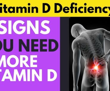 9 Signs Your Body Is Desperate For Vitamin D ( Vitamin D deficiency)