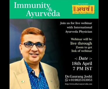 How to Enhance Immunity through Ayurveda for the prevention of Pandemic COVID-19