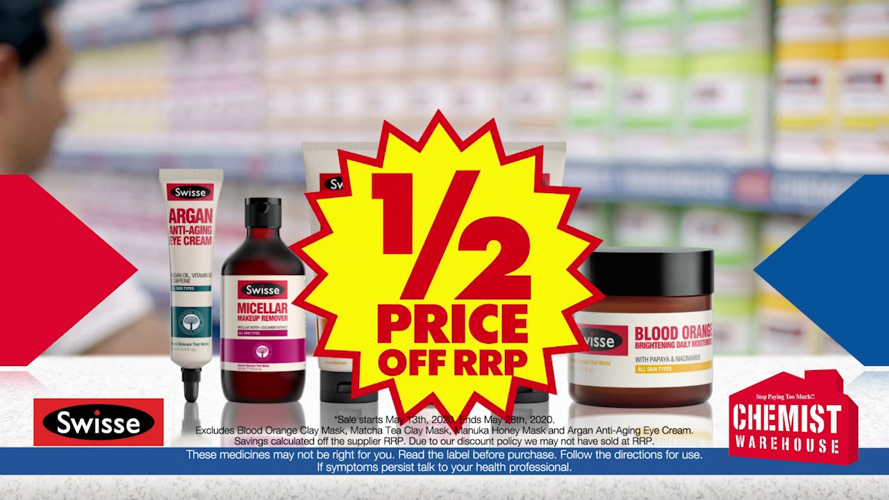 Find Half Price Swisse Vitamins & Skincare at Chemist Warehouse