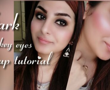 Smokey eyes makeup tutorial step-by-step...