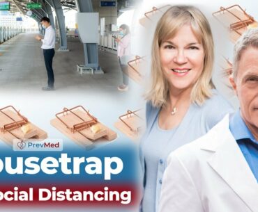 COVID-19: Herd Immunity, Social Distancing, and the "Mousetrap" Model