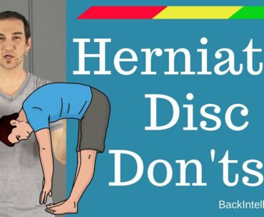 Exercises To Avoid for Herniated Discs and Sciatica