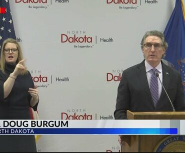 Burgum on blood tests for COVID-19 immunity