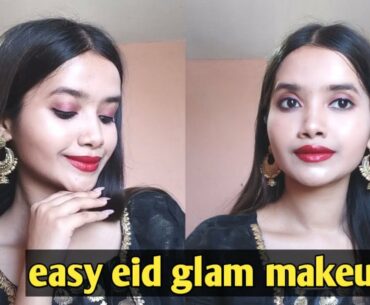 #mysteryofbeautyfam #eidmakeup easy eid glam Makeup ||for beginners || mystery of beauty