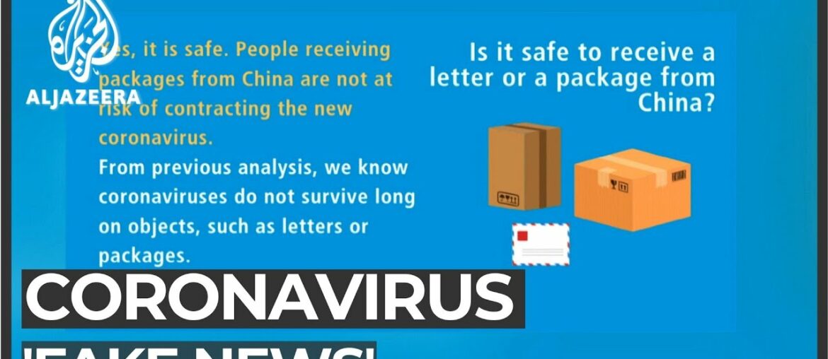 WHO concerned over coronavirus 'infodemic'