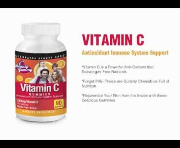Gummy Vitamin C - Gummies, Vitamins from Cleopatra Beauty Care