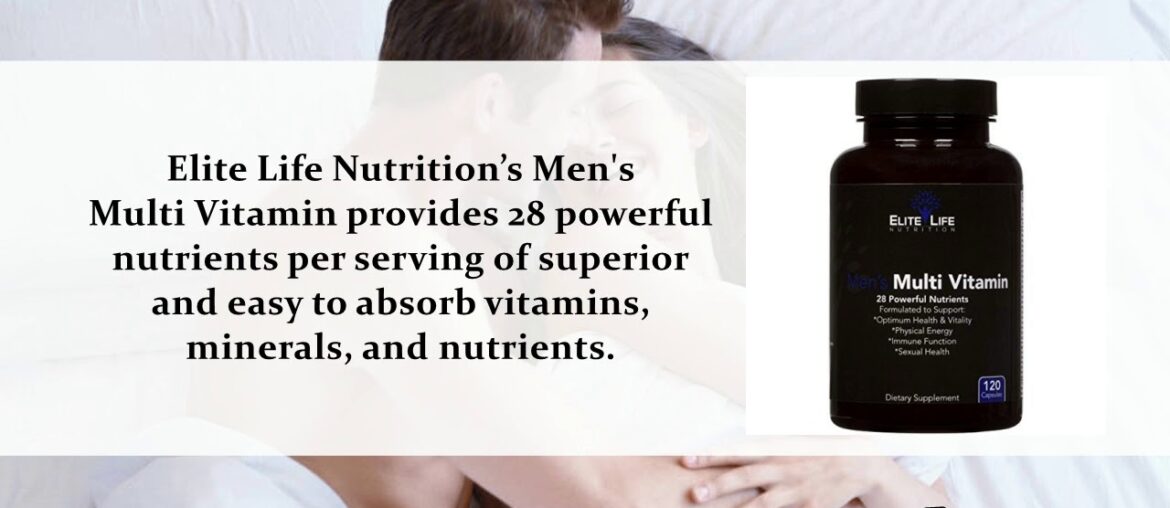Elite Life Nutrition Multi Vitamin Review, Does Elite Life Nutrition Multi Vitamin Work