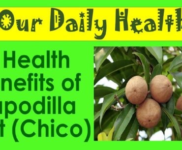 9 Health Benefits of Sapodilla Fruit
