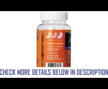 Airborne Immune Support Supplement with Vitamin C Chewable Gummies 42 Count