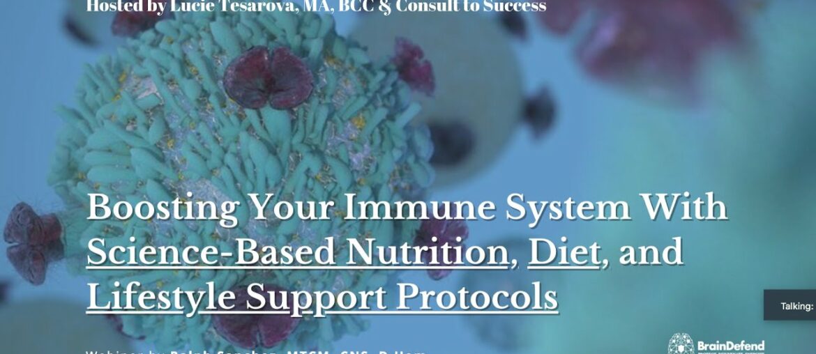 Boosting Your #Immune System With Science-Based #Nutrition, Diet and Lifestyle Protocols