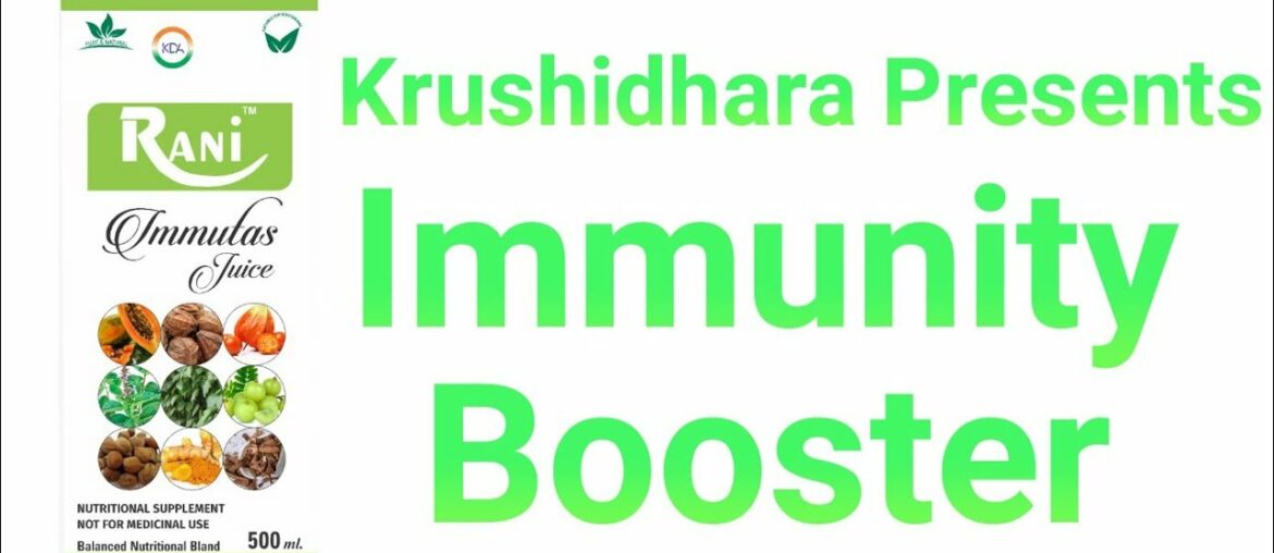 Powerful Immunity Booster from Krushidhara | Fight with COVID-19 | Nitin Wagh