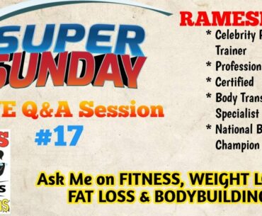 Weight Loss & Fat Loss || Live Session #17