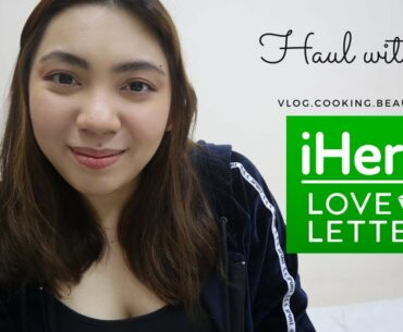 IHERB LOVE LETTER HAUL | Michelle Nunez