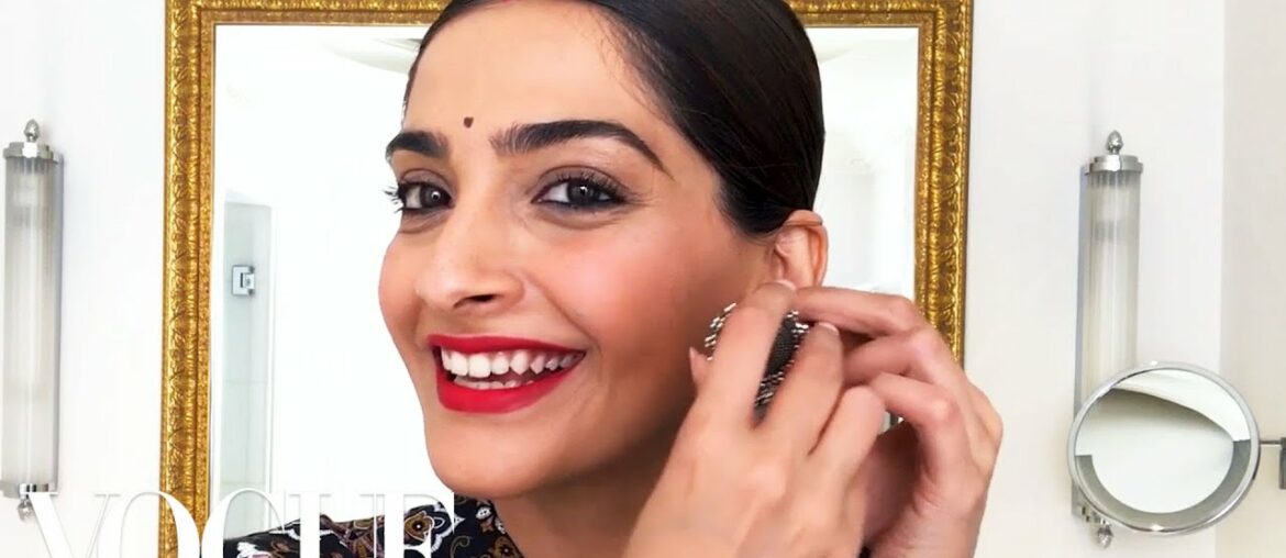 Sonam Kapoor Gives a Lesson in ’90s Bollywood Beauty | Beauty Secrets | Vogue