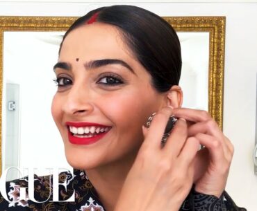 Sonam Kapoor Gives a Lesson in ’90s Bollywood Beauty | Beauty Secrets | Vogue