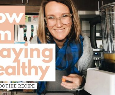 MY FALL WELLNESS TIPS + IMMUNE BOOSTING SMOOTHIE