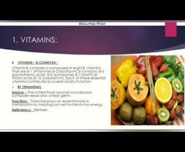 Human Food : Vitamin, Mineral, Water for Class VIl(WB) by Swarnendu Roy(HOD)