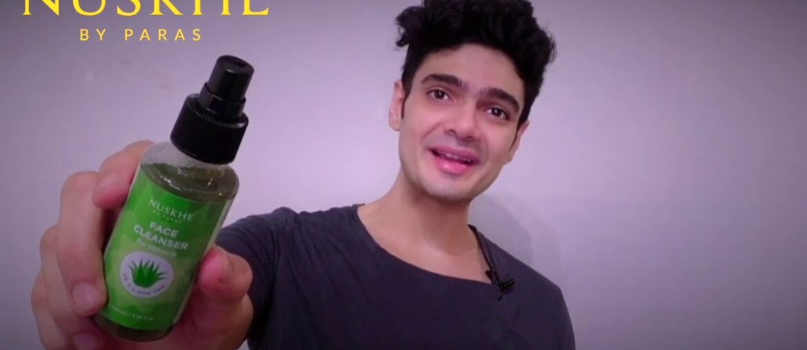 #nuskhebyparas Face Cleanser & MakeUp Remover For Women & Men With Vitamin C & Aloe Vera