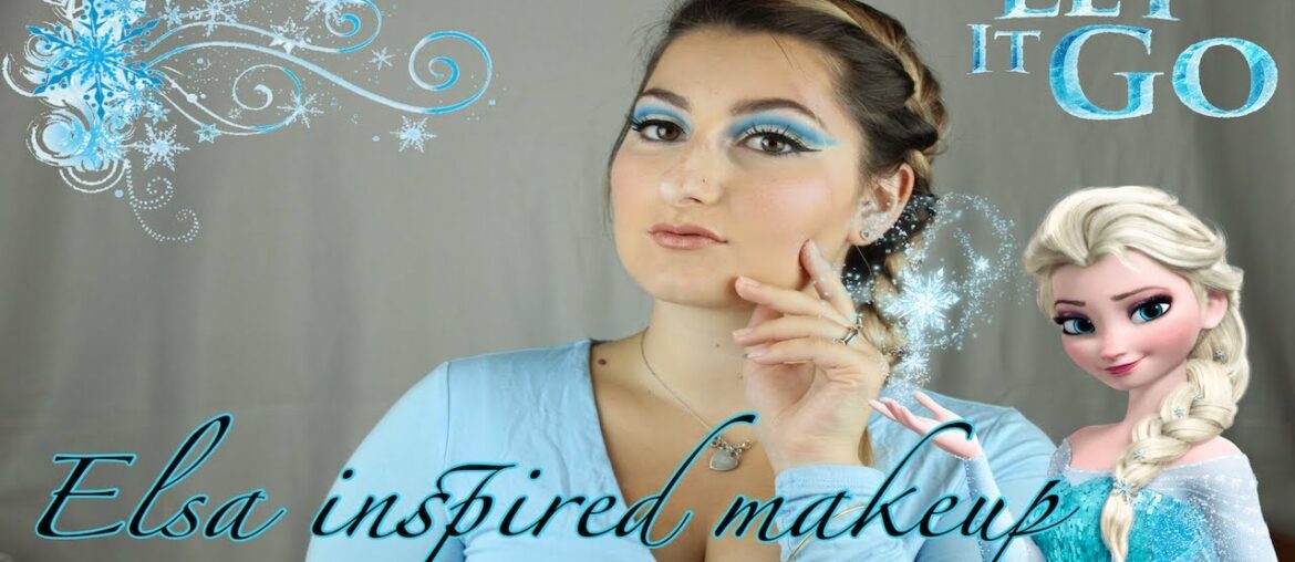 DISNEY FROZEN INSPIRED MAKEUP| ELSA #makeup#elsa#frozen