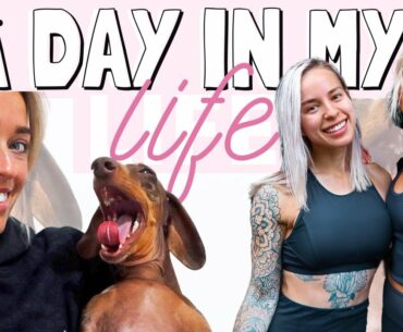 GROCERY HAUL || MINI WORKOUT + My vitamins and a healthy lunch!