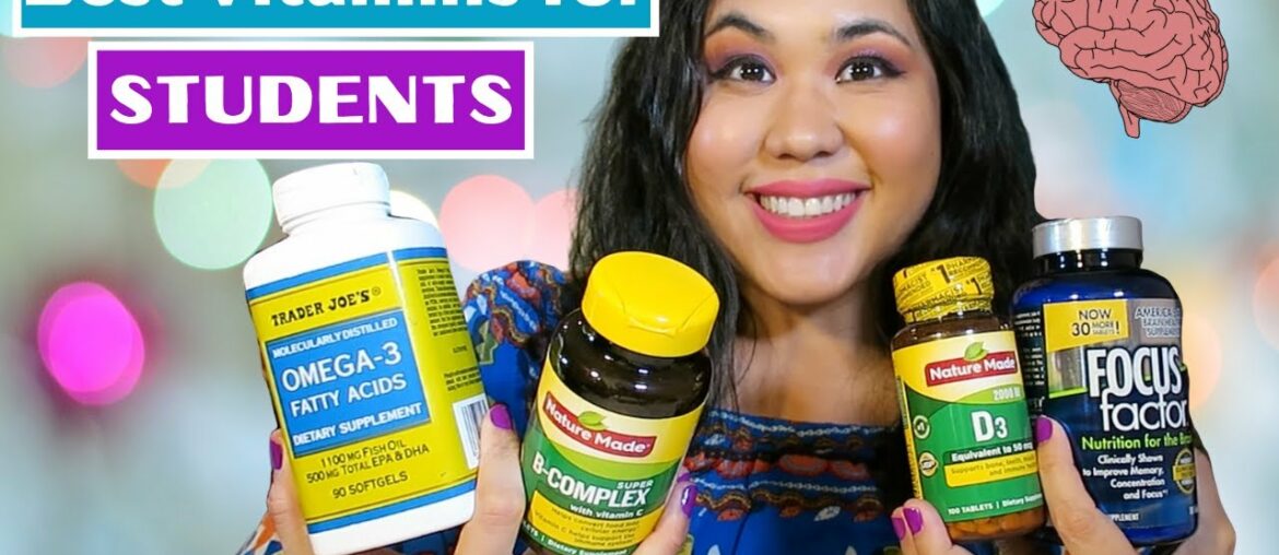 TOP 6 VITAMINS TO INCREASE STUDENT BRAIN POWER AND FOCUS | student health advice