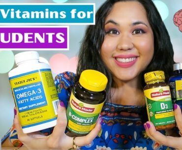 TOP 6 VITAMINS TO INCREASE STUDENT BRAIN POWER AND FOCUS | student health advice