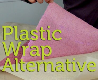 How to Make a Natural Alternative to Plastic Wrap | DIY Waxed Cotton Wrappers